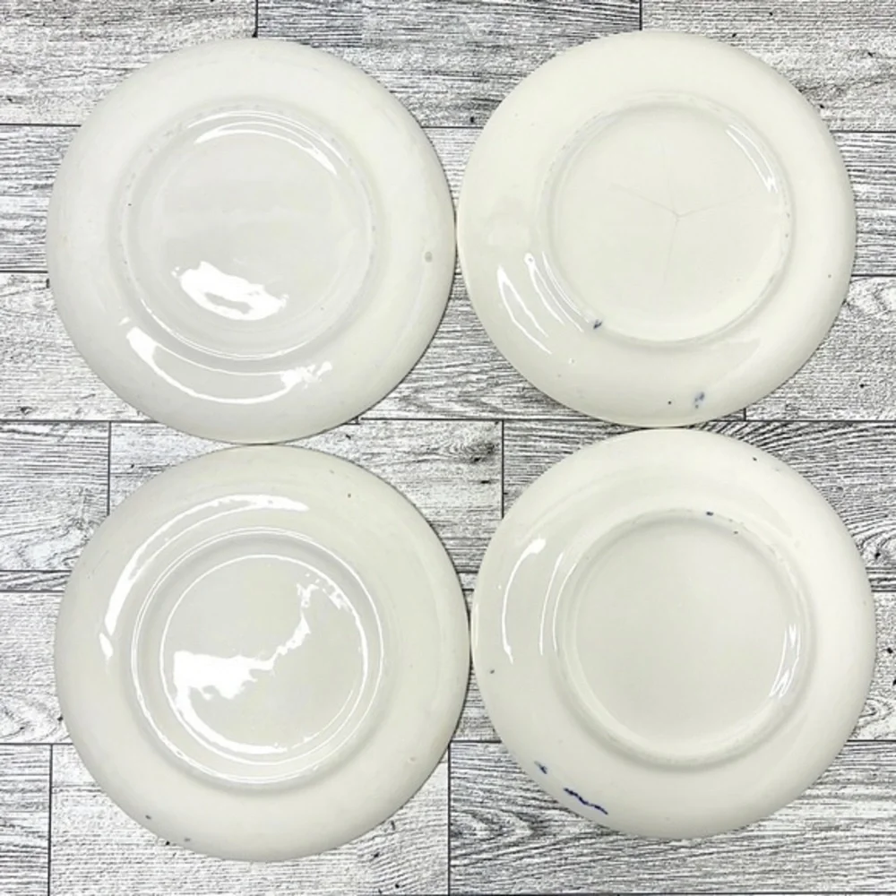 Vintage Blue Willow 6” Plate Set of 4